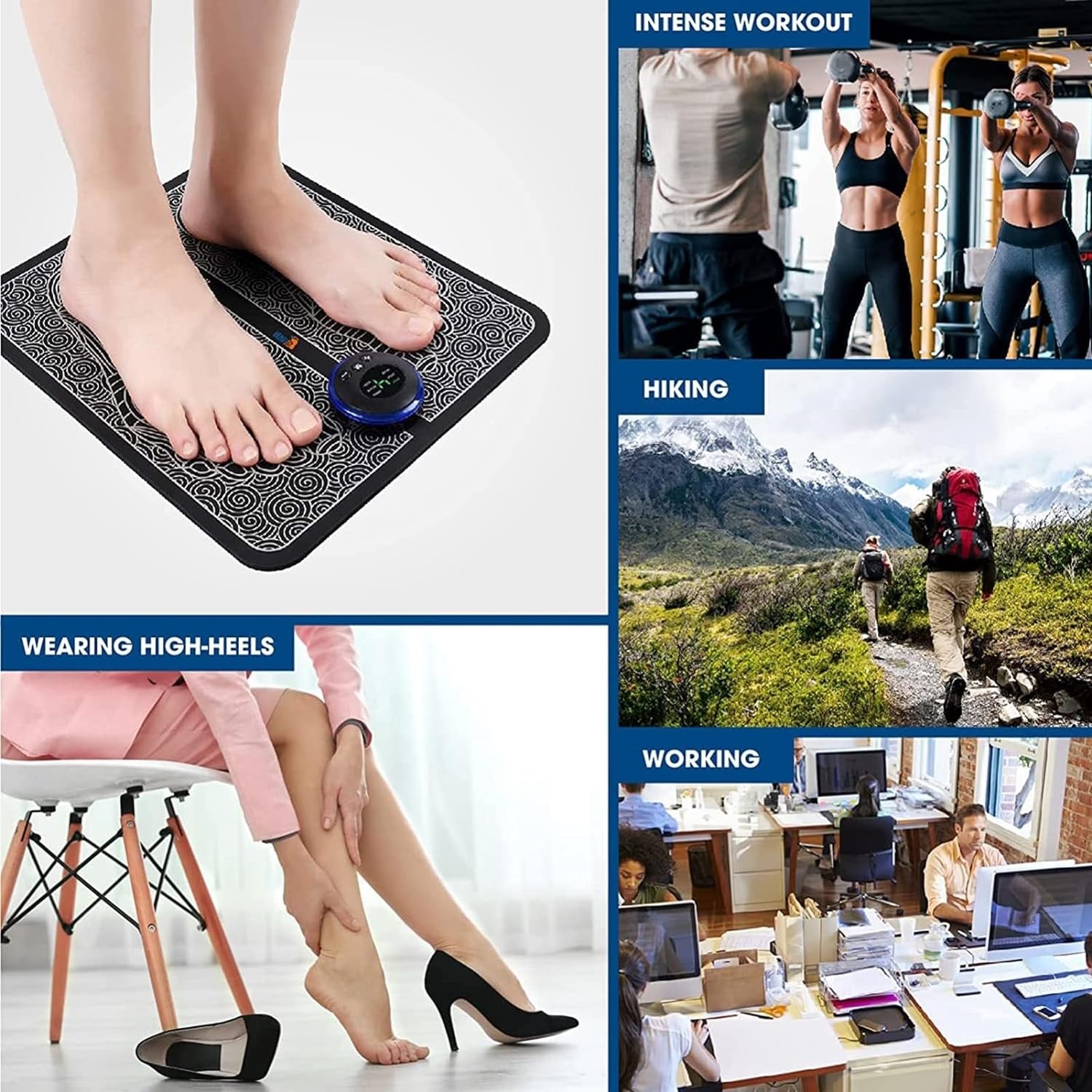 👣Estimula, relaja y recarga tus pies al instante